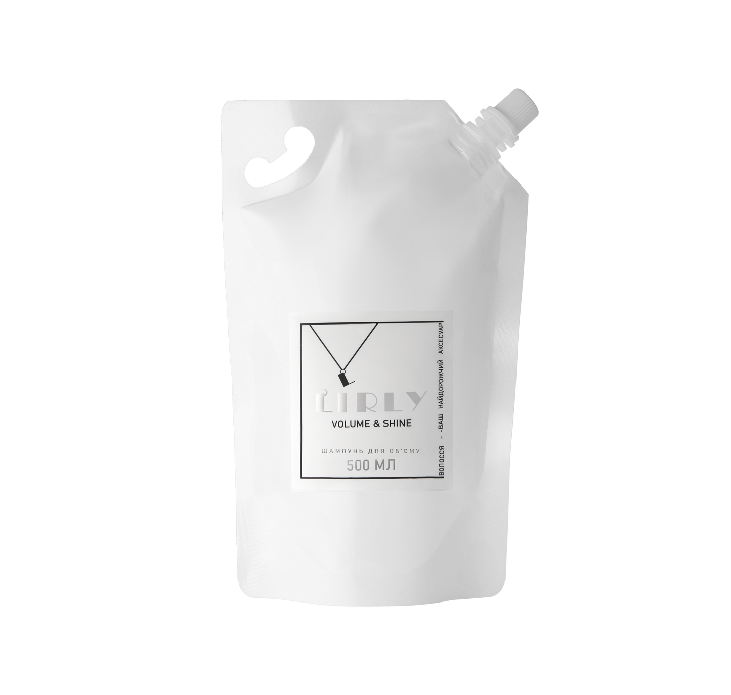 Шампунь для об’єму LIRLY Volume & Shine (рефіл 500мл)